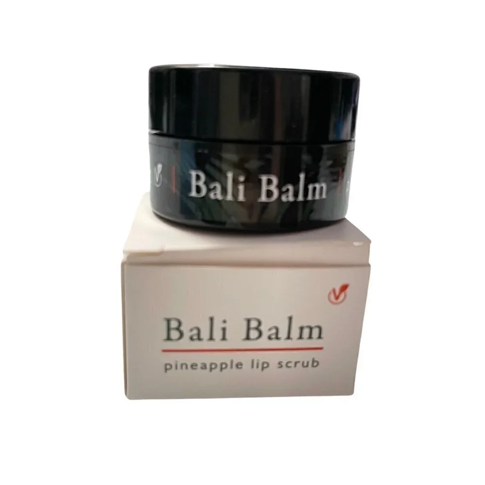 Bali Balm BNIB Indulgent Exfoliating Polishing Juicy Pineapple Sugar Lip Scrub